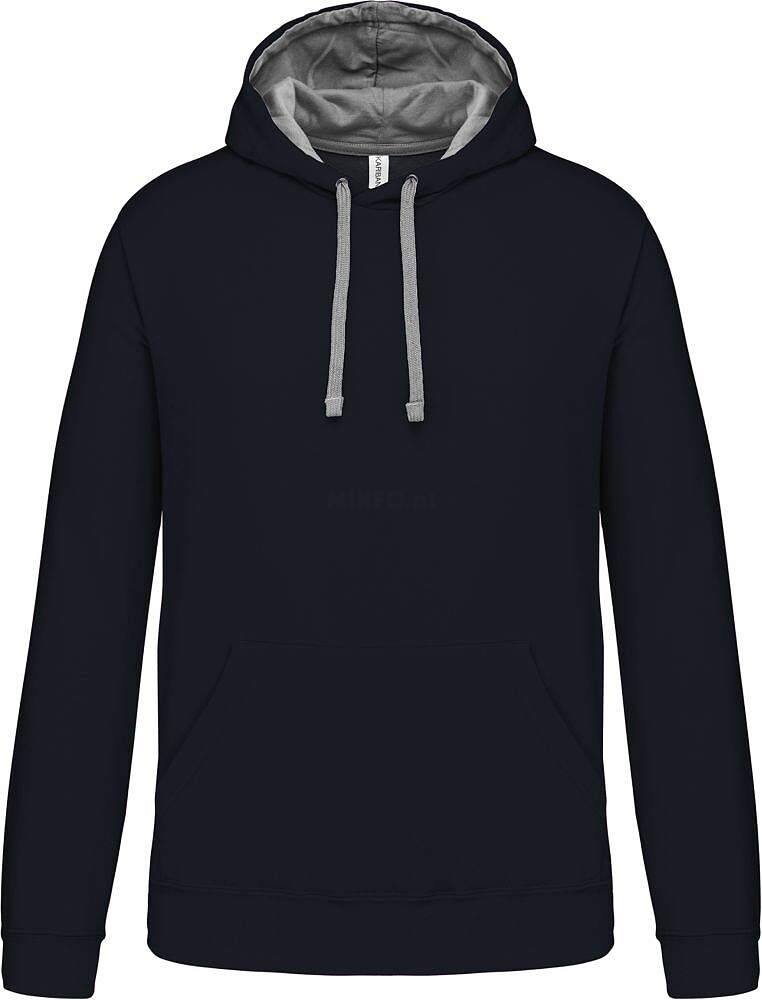 Sweatshirt com capuz em contraste K446