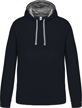 Sweatshirt com capuz em contraste K446
