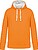Sweatshirt com capuz em contraste K446 - imagem 1