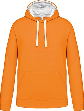 Sweatshirt com capuz em contraste K446