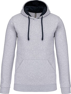 Sweatshirt com capuz em contraste K446