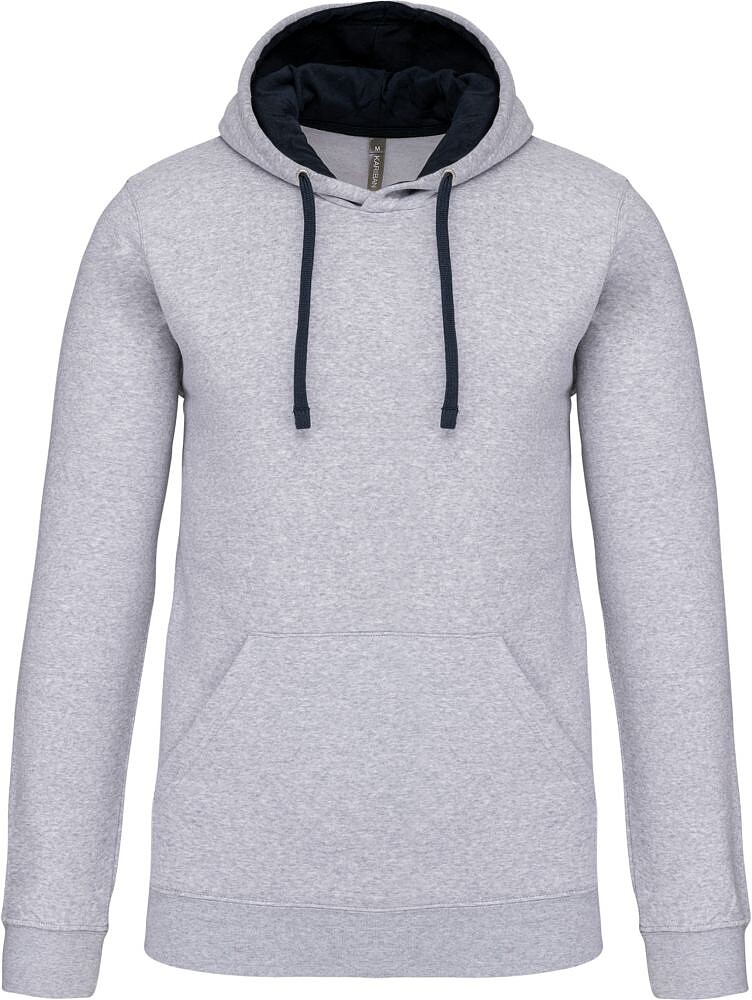Sweatshirt com capuz em contraste K446