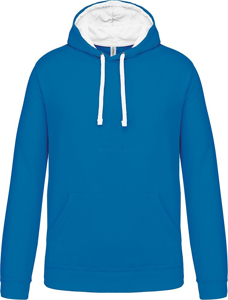 Sweatshirt com capuz em contraste K446