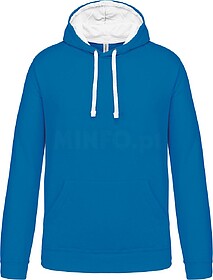 K446 Sweatshirt com capuz em contraste tam: XXL cor: Tropica...