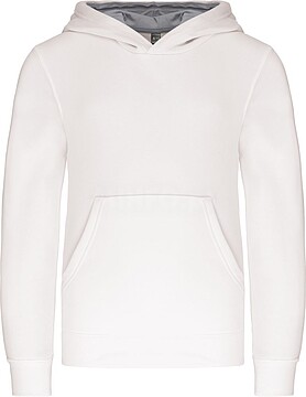 Sweatshirt de criança com capuz em contraste K453