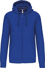 K454C Casaco sweatshirt com capuz tam: L cor: Light Royal Bl...