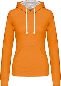 K465 Sweatshirt de senhora com capuz em contraste tam: XXL c...