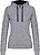 Sweatshirt de senhora com capuz em contraste K465 - imagem 1