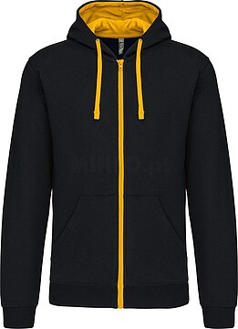 Casaco sweatshirt com capuz em contraste K466