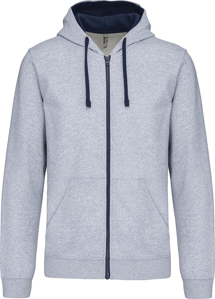 Casaco sweatshirt com capuz em contraste K466