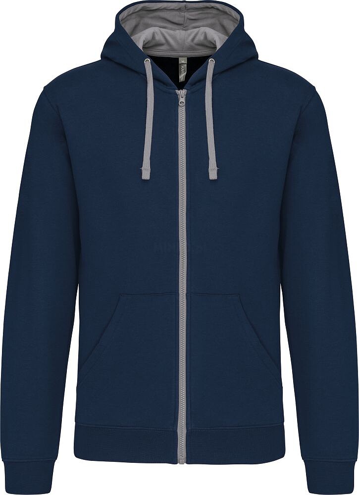 Casaco sweatshirt com capuz em contraste K466