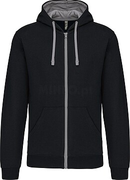 Casaco sweatshirt com capuz em contraste K466