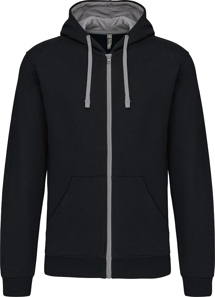 Casaco sweatshirt com capuz em contraste K466