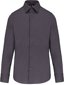 K529 Camisa de homem de manga comprida com Stretch tam: XXL ...