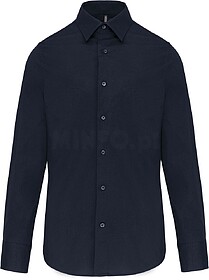 K529 Camisa de homem de manga comprida com Stretch tam: M co...