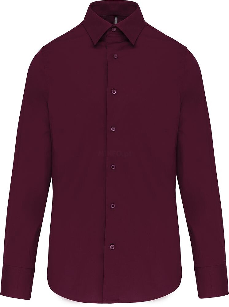 Camisa de homem de manga comprida com Stretch K529