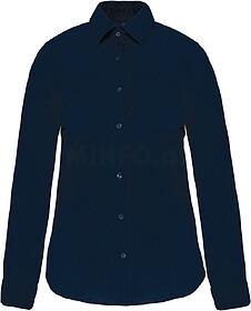 K530 Camisa de senhora manga comprida com Stretch tam: M cor...