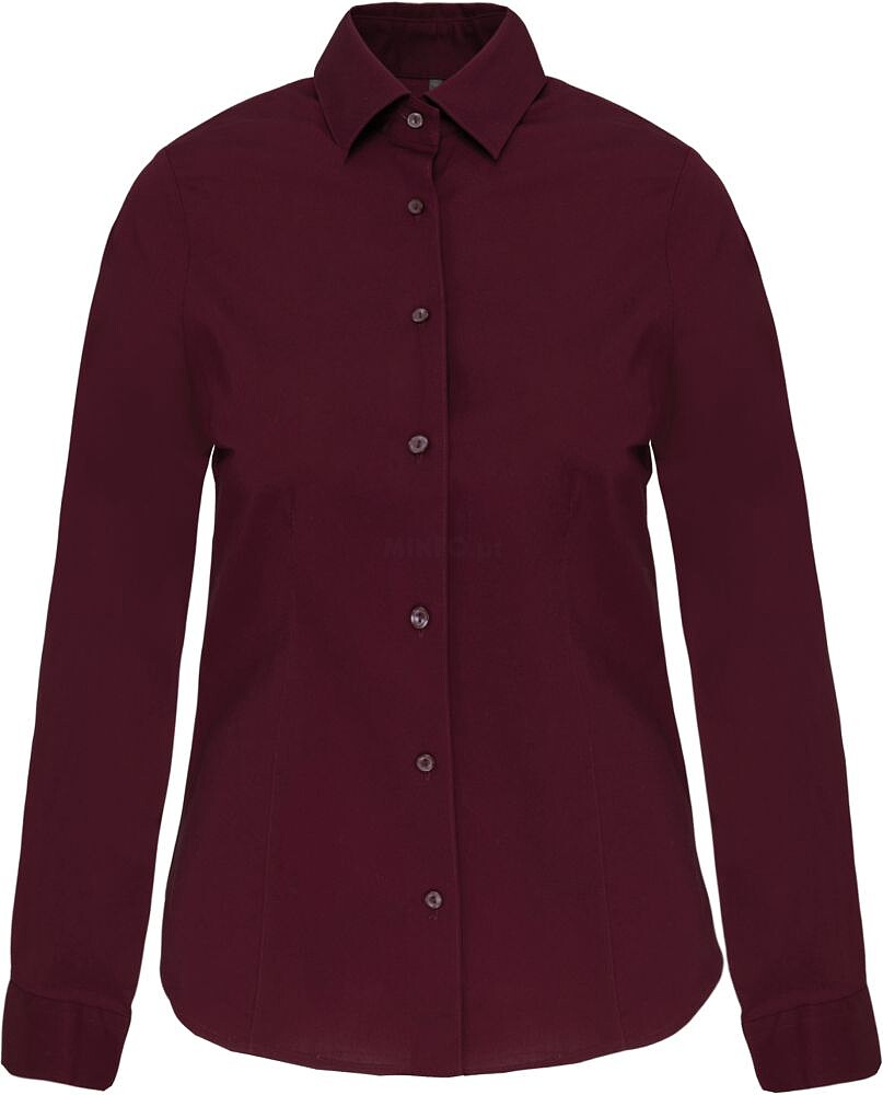 Camisa de senhora manga comprida com Stretch K530