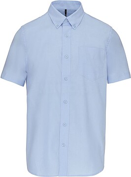 Camisa manga curta em Oxford de tratamento fácil K535