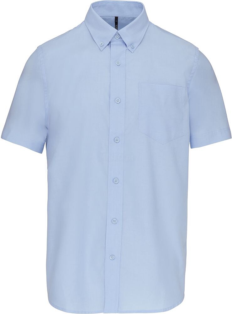 Camisa manga curta em Oxford de tratamento fácil K535
