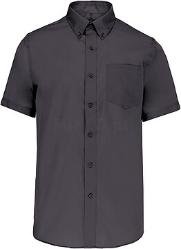 Camisa micro sarja manga curta supreme não precisa passar a ferro K539