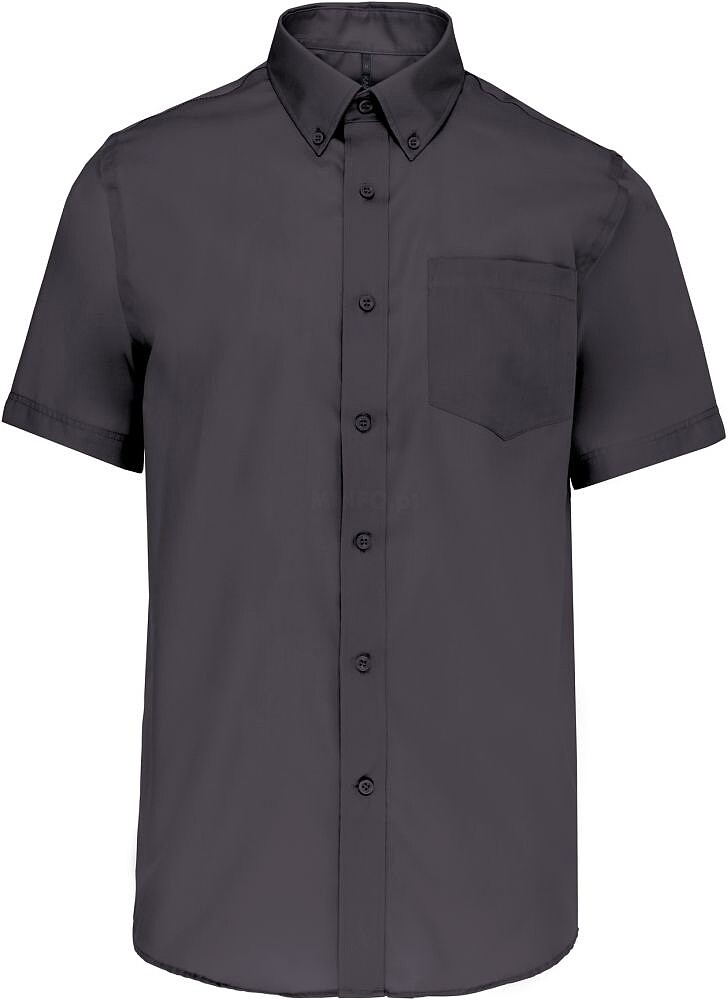 Camisa micro sarja manga curta supreme não precisa passar a ferro K539