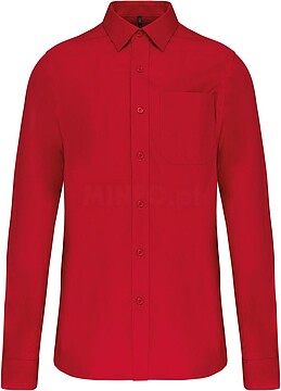 Camisa manga comprida em popeline de tratamento fácil K541