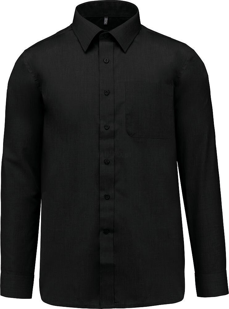 Camisa popeline poliéster/ algodão de tratamento fácil K545