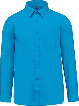 Camisa popeline poliéster/ algodão de tratamento fácil K545