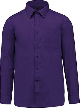 Camisa popeline poliéster/ algodão de tratamento fácil K545
