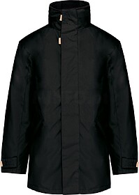 K677 Parka - acolchoada tam: M cor: Black : Kariban Tecido f...