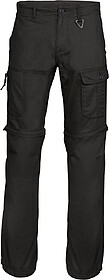 K785 Calças multibolsos 2 em 1 tam: 38 PT (38 FR) cor: Blac...