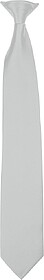 K864 Gravata com grampo tam: One Size cor: Silver : Kariban