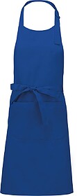 K885 Avental com peito tam: One Size cor: Royal Blue : Karib...