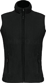 K906 Colete micropolar de senhora tam: XXL cor: Black : Kari...