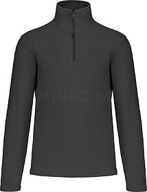 K912 Enzo - camisola micropolar 1/2 fecho tam: L cor: Dark G...