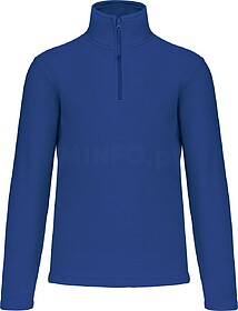 K912 Enzo - camisola micropolar 1/2 fecho tam: L cor: Royal ...