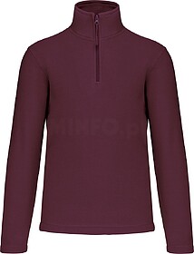 K912 Enzo - camisola micropolar 1/2 fecho tam: XXL cor: Wine...