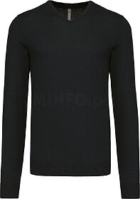 K965 Pullover decote V tam: M cor: Black : Kariban