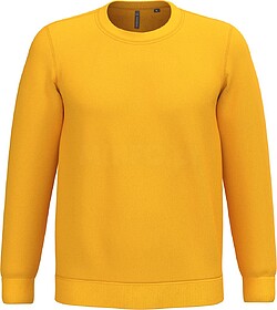 K474 Sweatshirt com decote redondo tam: 3XL cor: Yellow : Ka...