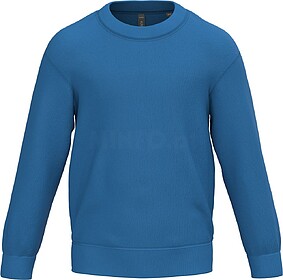 K475C Sweatshirt de criança com decote redondo tam: 4/6 yea...