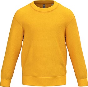 K475C Sweatshirt de criança com decote redondo tam: 4/6 yea...