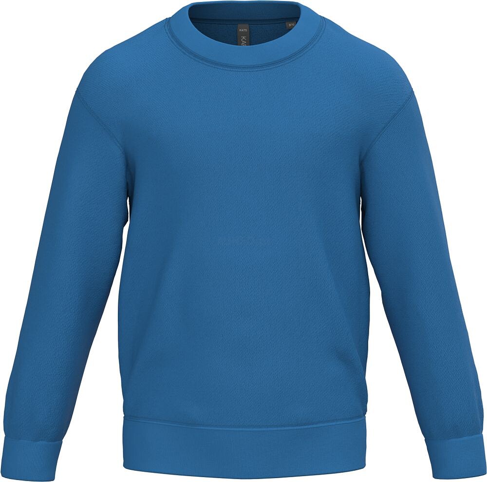 Sweatshirt de criança com decote redondo K475