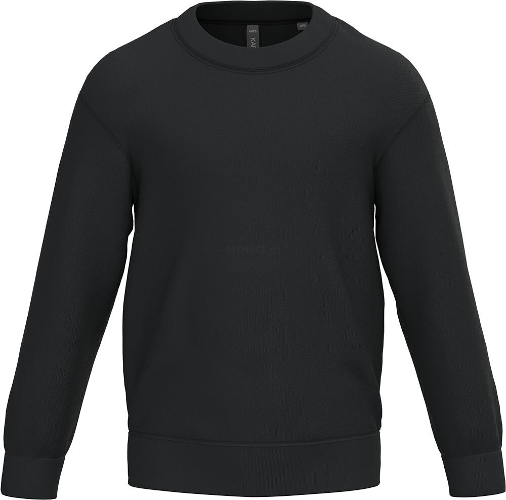 Sweatshirt de criança com decote redondo K475