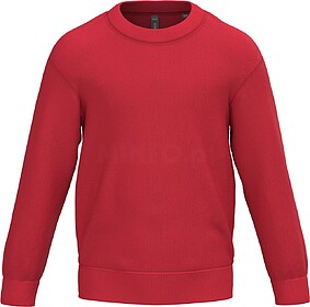 K475C Sweatshirt de criança com decote redondo tam: 12/14 y...