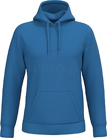 K476 Sweatshirt de homem com capuz tam: 3XL cor: Light Royal...