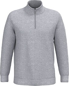 K478C Sweatshirt 1/2 fecho tam: L cor: Oxford Grey : Kariban...