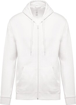 Sweatshirt com fecho e capuz K479