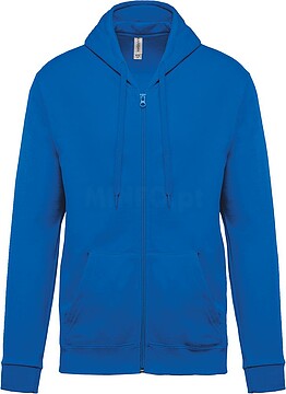 Sweatshirt com fecho e capuz K479