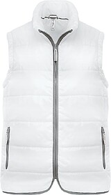 K6116 Colete acolchoado tam: XS cor: White : Kariban Prátic...